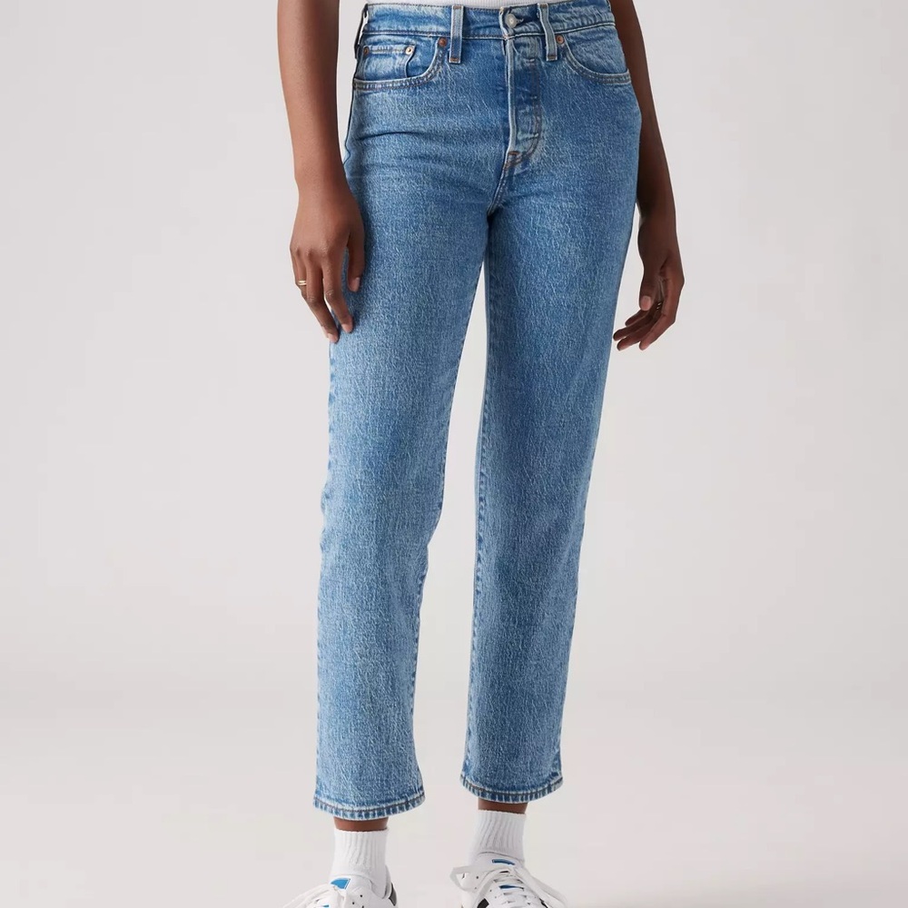 Levi's Blue Straight Leg Jeans Classic Denim